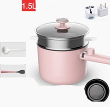 Charger l&#39;image dans la galerie, Mini Hot Pot Portable Electric Cooking Pot Mini Plug-in Household