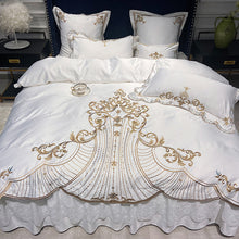 Cargar imagen en el visor de la galería, European-style Bed Linen, Bed Cover Light Luxury Style Four-piece Suit