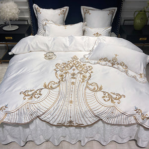 European-style Bed Linen, Bed Cover Light Luxury Style Four-piece Suit