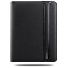 Cargar imagen en el visor de la galería, Multifunctional Rechargeable Folder Travel Notebook Composition  Folder With Wireless Power Charger Mobile