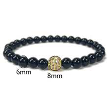 Charger l&#39;image dans la galerie, 3pcs/set natural stone beads men bracelet set