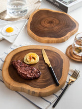Load image into Gallery viewer, Wooden stump shaped cutting board