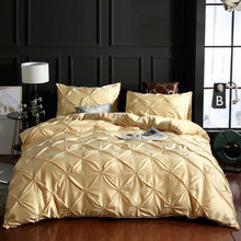 Charger l&#39;image dans la galerie, 3 sets of double imitation silk Bed Cover