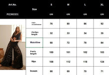 Charger l'image dans la galerie, Solid Color Cutout Midriff Outfit Deep V-neck Sleeveless Split Two-piece Set trouser