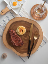 Load image into Gallery viewer, Wooden stump shaped cutting board