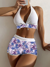 Cargar imagen en el visor de la galería, Swimming River Swimwear New Bikini Swimsuit Split Printed Boxers Sexy