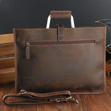 Cargar imagen en el visor de la galería, Men&#39;s handbag shoulder bag for work