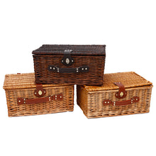 Charger l&#39;image dans la galerie, Storage Basket Rattan Wicker Picnic Basket Vegetable Basket