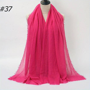 Women's Solid Color Hijab