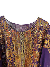 Cargar imagen en el visor de la galería, Plus Size Elegant Abbaya, African Sequin Embroidered Translucent Dashiki