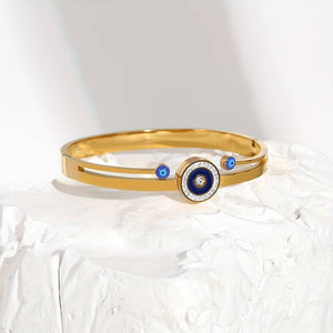 Blue Eye Bracelet Stainless Steel Accessories