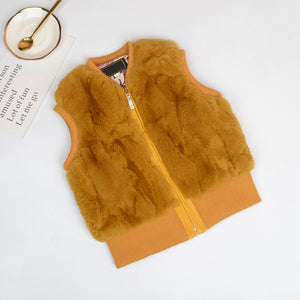 Fur Vest Warm Autumn And Winter Fur Coat