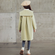 Load image into Gallery viewer, Baby-collar Middle And Big Children&#39;s Woolen Coat With Cotton Padded