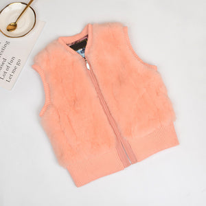 Fur Vest Warm Autumn And Winter Fur Coat