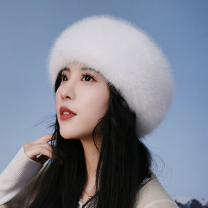 Autumn And Winter Fur No Topless Hat Hair Ring Fur Thickening