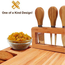 Laden Sie das Bild in den Galerie-Viewer, Cheese Board Western Tableware Knife And Fork Drawer Pizza Chopping Board Multifunctional