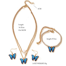 Charger l&#39;image dans la galerie, Earring Necklace Bracelet Combination Set for occasions