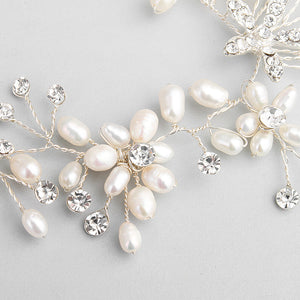 Pearl necklace and earring Accessories set for Occasions