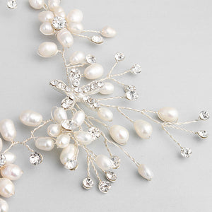 Pearl necklace and earring Accessories set for Occasions