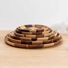 Load image into Gallery viewer, Wooden Round Cake Board