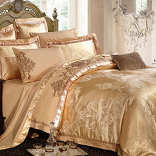 Cargar imagen en el visor de la galería, Four-piece Bed Full Cotton  Linen And Duvet Cover