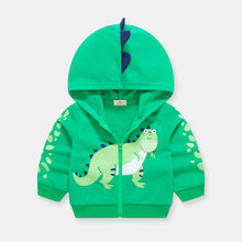 Cargar imagen en el visor de la galería, Children&#39;s Autumn Clothing Dinosaur Characteristic Coat Cardigan