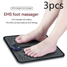 Load image into Gallery viewer, EMS Foot Massager Pad Portable Electric Muscle Stimulation Massage Mat Improve Blood Circulation Relief Pain Relax Feet