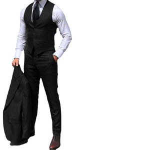 Elegant Slim-fit Foreign Trade Suit Men