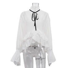 Charger l'image dans la galerie, Women's Flared Sleeve Design French Style Shirt fashion