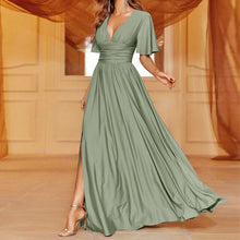 Load image into Gallery viewer, Mature Elegant High-end Long V-neck Dress