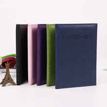 Charger l&#39;image dans la galerie, Passport Cover Pu Leather Document Folder