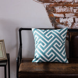 Modern geometric Cotton pillow cushion