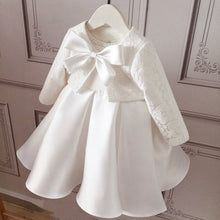 Charger l'image dans la galerie, Summer Women's Lace Long Sleeve Bowknot Dress And Coat