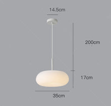 Load image into Gallery viewer, Nordic Designer Modern Minimalist Dining Room Bedroom Chandelier