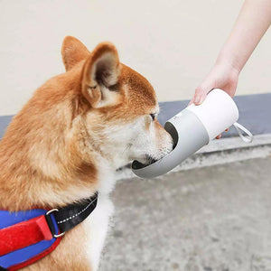 Pet Drinking Cup Pet Water Bottle Convenient Easy To Use Splash-Proof One-Key Lock Pets supply