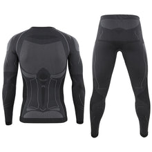 Cargar imagen en el visor de la galería, Outdoor Sports Thermal Underwear Cycling Clothes Breathable Wicking Suit Men