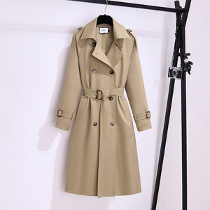 High-end Elegant Mid-end Trench Coat For Women