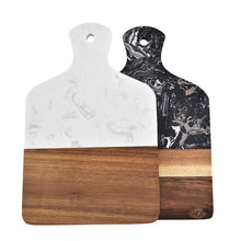 Load image into Gallery viewer, Marble And Wood Chopping Board