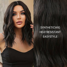 Cargar imagen en el visor de la galería, Long Curly Black Wigs Synthetic Women&#39;s Wigs For Daily Use