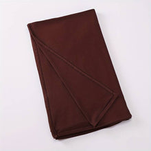 Cargar imagen en el visor de la galería, Solid Color Hijab Casual Long Scarf Windproof