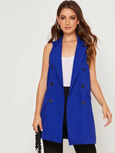 Load image into Gallery viewer, White Fashion Loose Holiday Style Casual Vest Vest