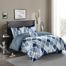 Charger l&#39;image dans la galerie, Diamond Check Quilt Cover Bed Set