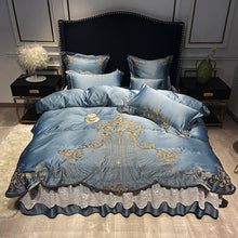 Cargar imagen en el visor de la galería, European-style Bed Linen, Bed Cover Light Luxury Style Four-piece Suit