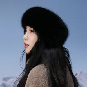 Autumn And Winter Fur No Topless Hat Hair Ring Fur Thickening