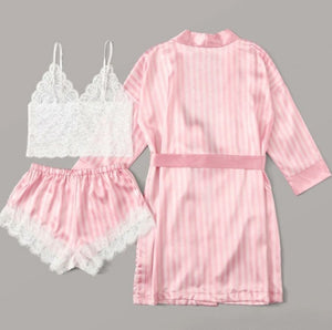 Lace pajamas set