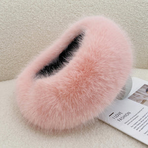 Autumn And Winter Fur No Topless Hat Hair Ring Fur Thickening