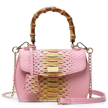 Cargar imagen en el visor de la galería, Luxury Women Purse Snake print handbag