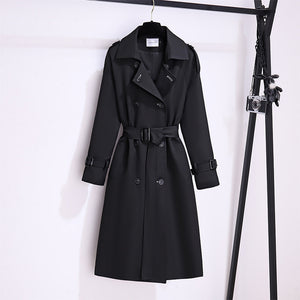 High-end Elegant Mid-end Trench Coat For Women