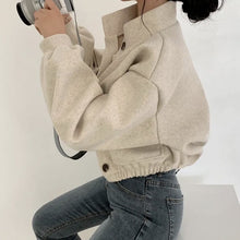 Charger l'image dans la galerie, Short Idle Style Loose Casual Woolen Woolen Coat