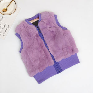 Fur Vest Warm Autumn And Winter Fur Coat